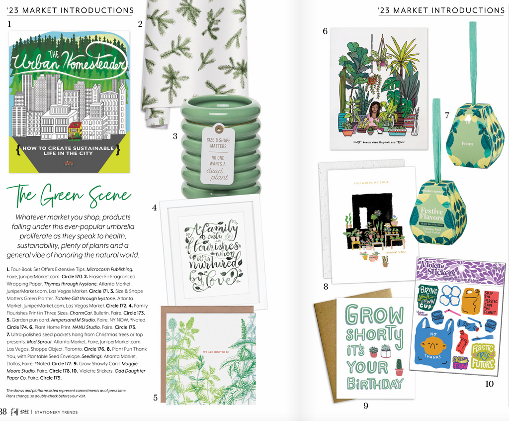 Stationery Trend Magazine Recognizes Maggie Moore Cards!