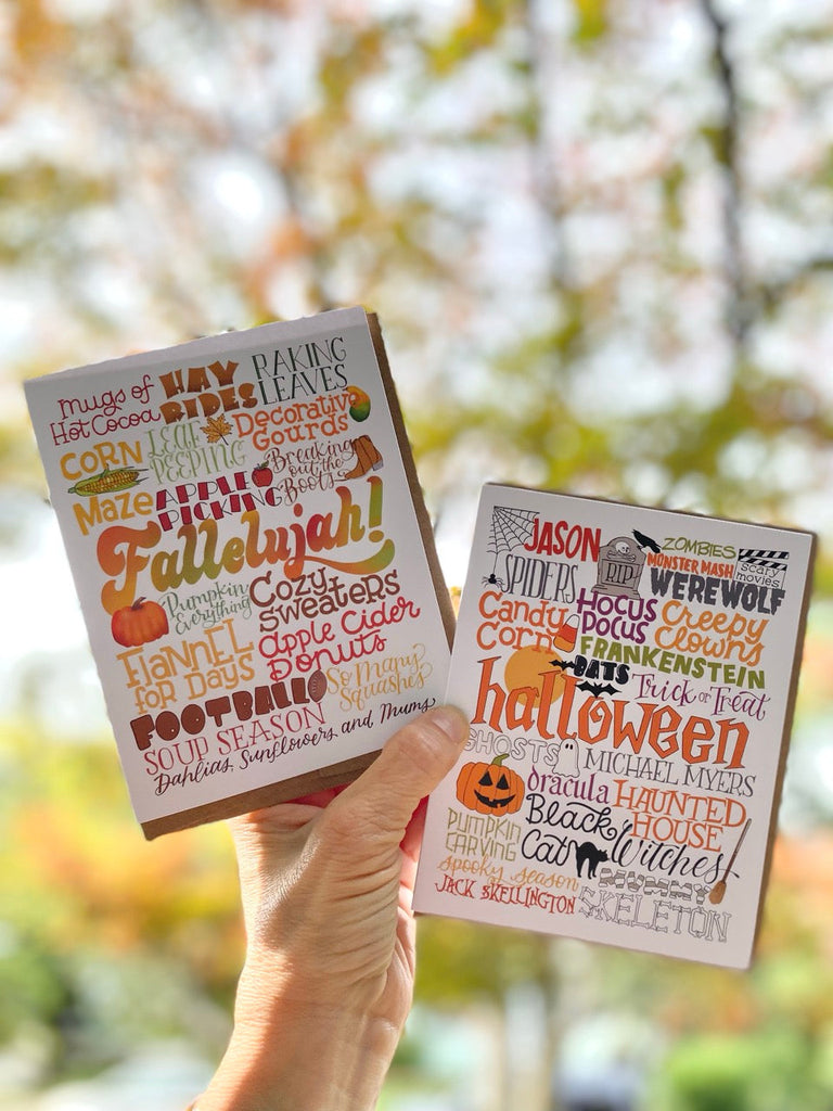 Fall and Halloween cards from Maggie Moore Studio